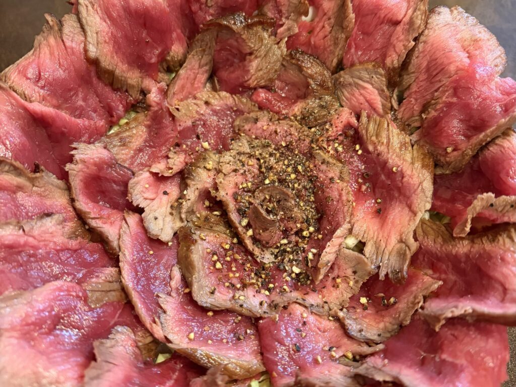 武蔵小山のがぶのローストビーフ丼