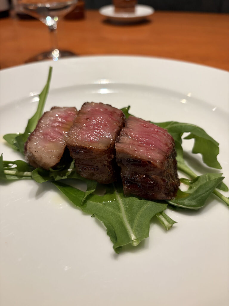 武蔵小山イタリアン「オステリアマキ」の和牛もものグリル