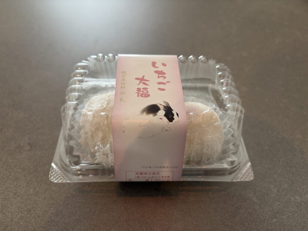 武蔵小山菓子や彦一のいちご大福