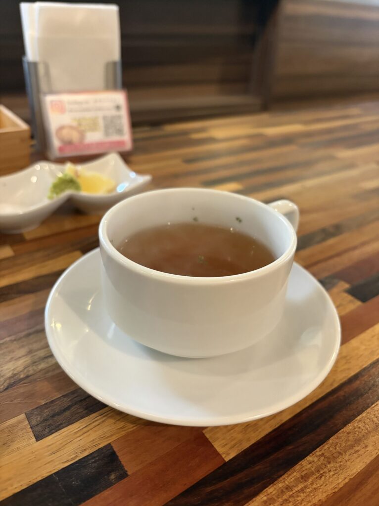 ハラミステーキ まつもと 武蔵小山店のスープ