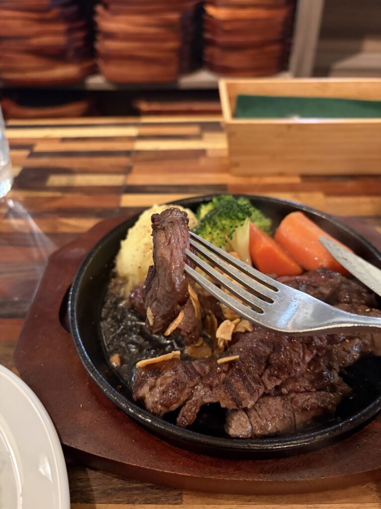 ハラミステーキ まつもと 武蔵小山店のハラミステーキ