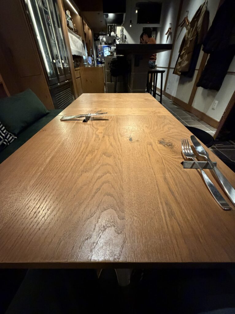 武蔵小山のイタリアン「GOLDEN CHIME」の内観