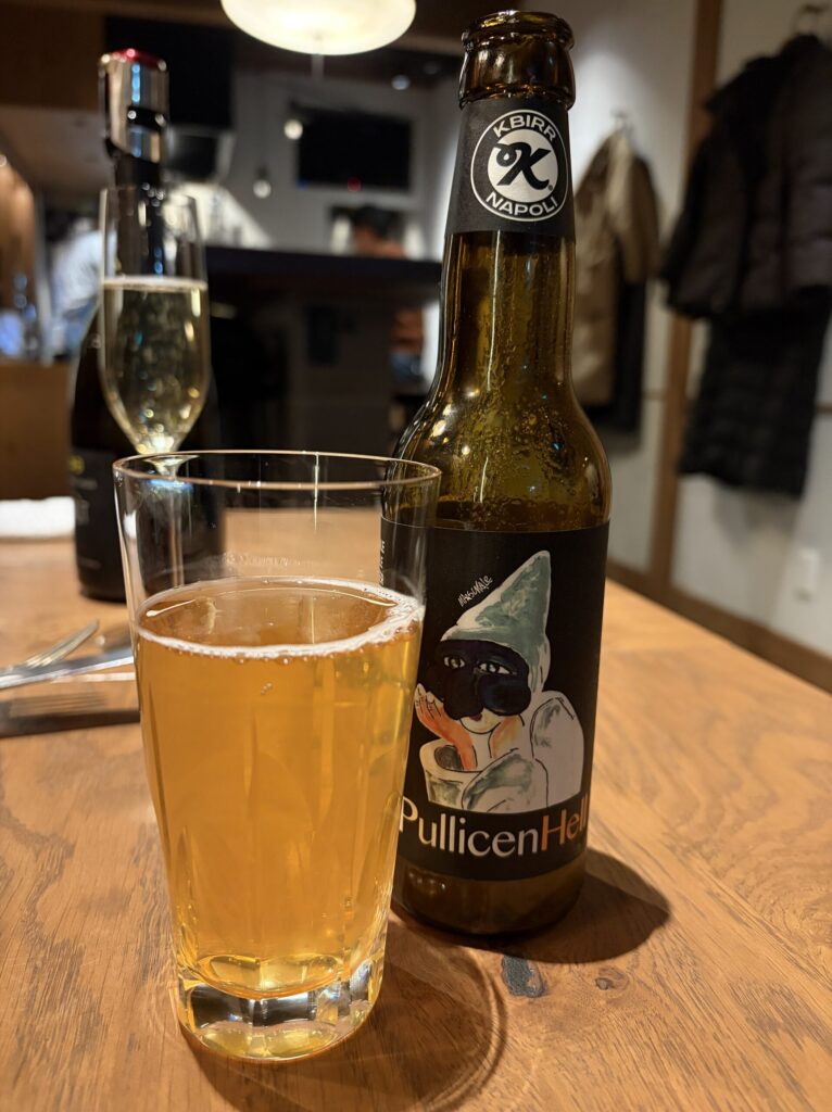 武蔵小山のイタリアン「GOLDEN CHIME」のビール