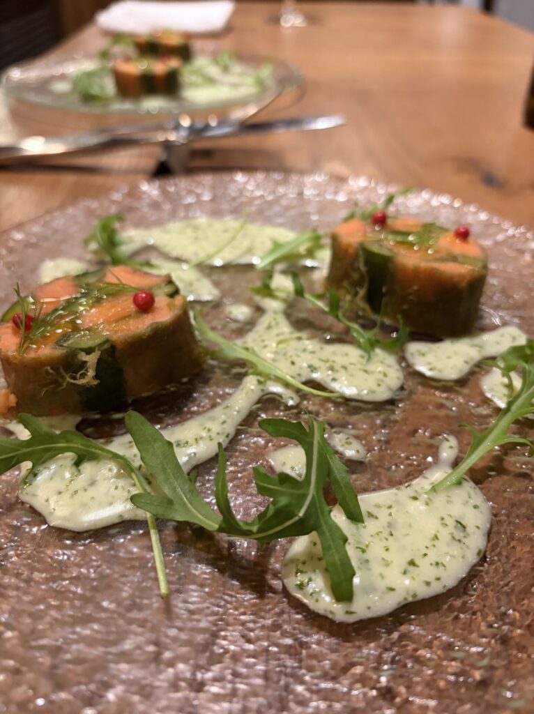 武蔵小山のイタリアン「GOLDEN CHIME」のサーモンノテリーヌ