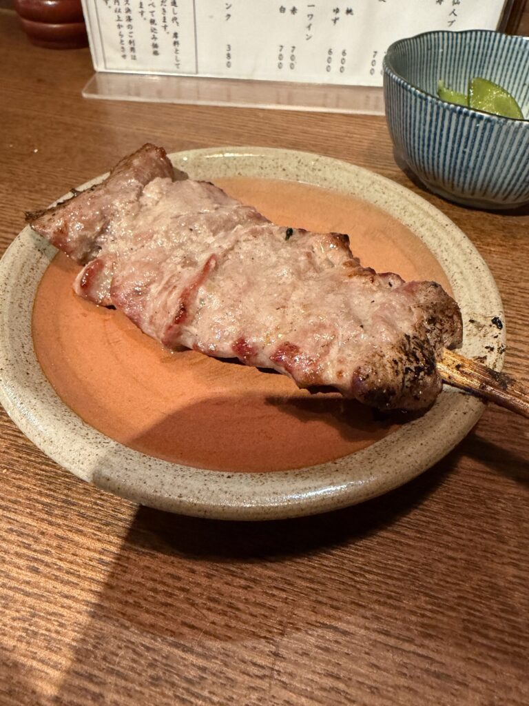 もつ焼き居酒屋「帆玲」のハラミ