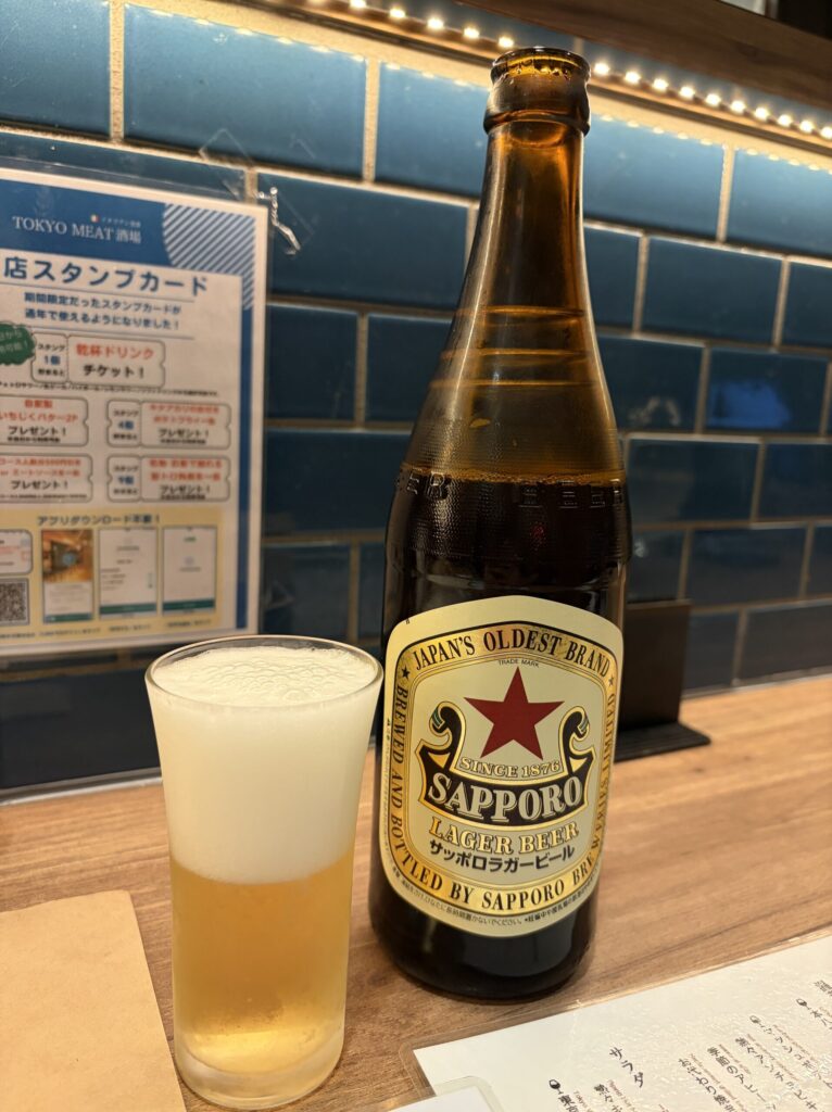 「東京MEAT酒場 武蔵小山店」のビール