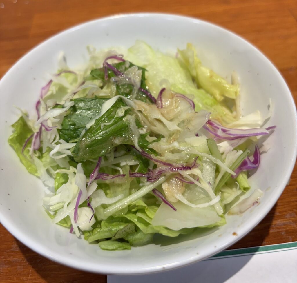 ちいさなフライパンのサラダ